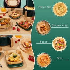 Square Disposable Paper Air Fryer