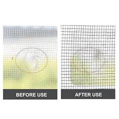 Garth Window Screen Repair Tape (1 Pc, 4 × 4 Inch) Pack of 20 for Quick Fix, Tear Repair, Mesh Patch, Durable Self Adhesive, Easy To Use for Doors, Windows, Patio Screens, Prevents Insects