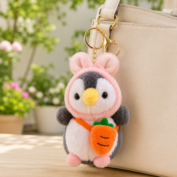 Penguin Soft Toy Keychain
