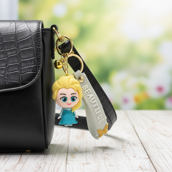 Frozen Silicone Keychain