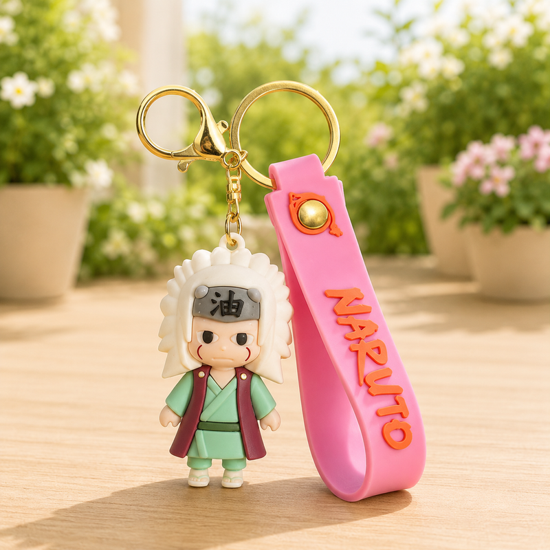 Naruto Silicone Keychain
