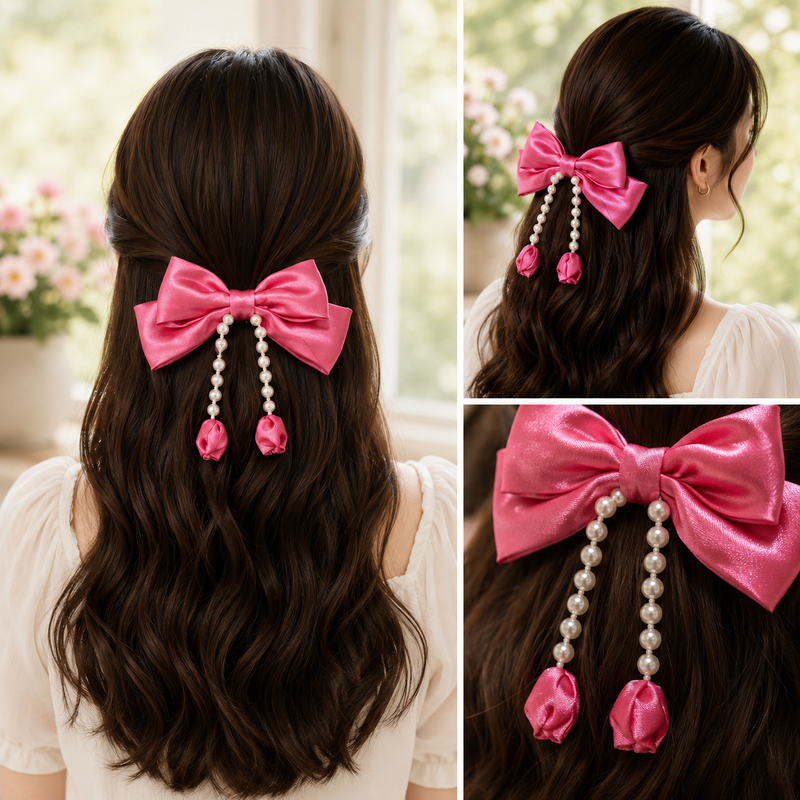 Korean Style Hair Bow