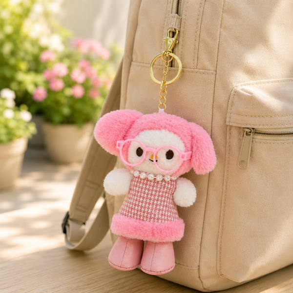 Hello Kitty Soft Toy Keychain