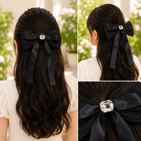 Korean Style Vintage Hair Bow