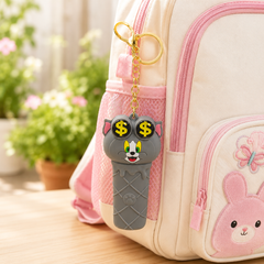 Chu Chu Head Pop Up Keychain