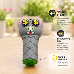 Chu Chu Head Pop Up Keychain