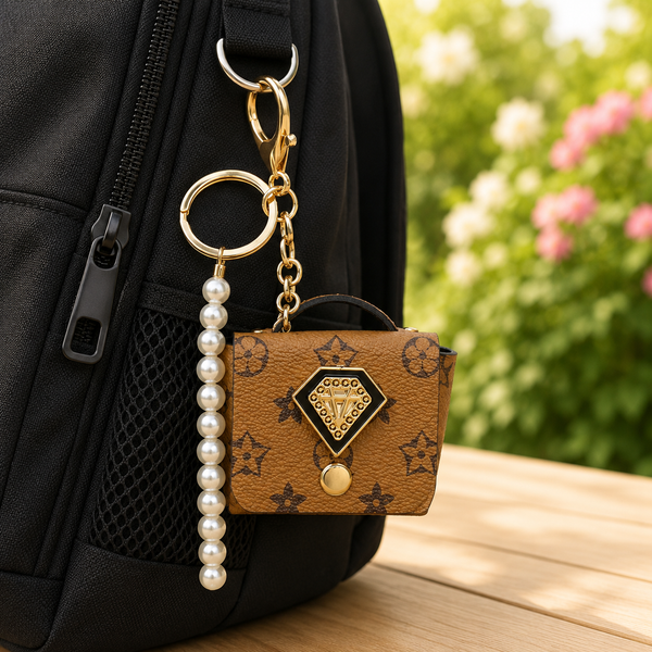 Purse Bag Charm Keychain