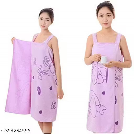 Wearable bath towel