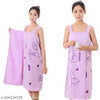 Wearable bath towel