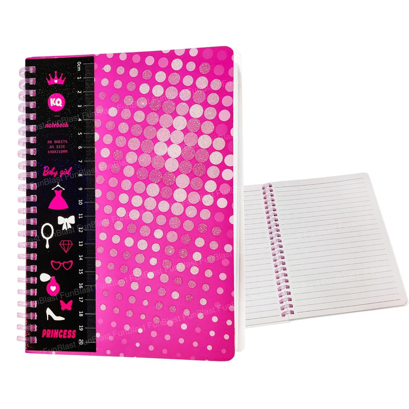 Cute Dotted Print A5 Diary