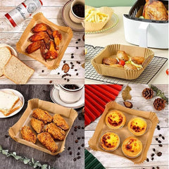 Square Disposable Paper Air Fryer