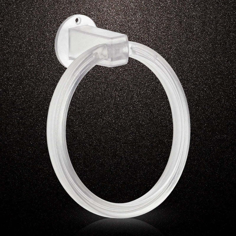 Unbreakable ABS Round Towel Ring Wall Mounted Stand/Holder