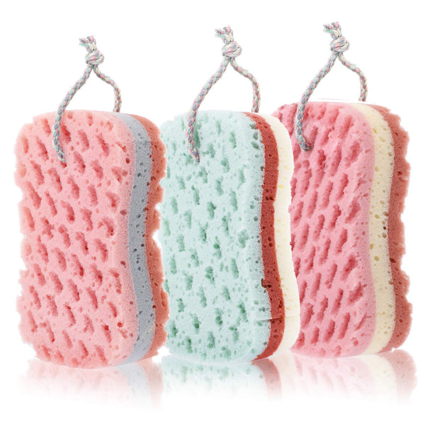 Soft Bath Sponge Shower Sponge Soothing Body Sponge for For Cleansing & Massage Extra Large & Fast Drying