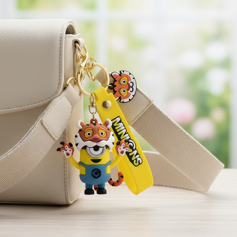 Minions Silicone Keychain