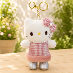 Hello Kitty Soft Toy Keychain