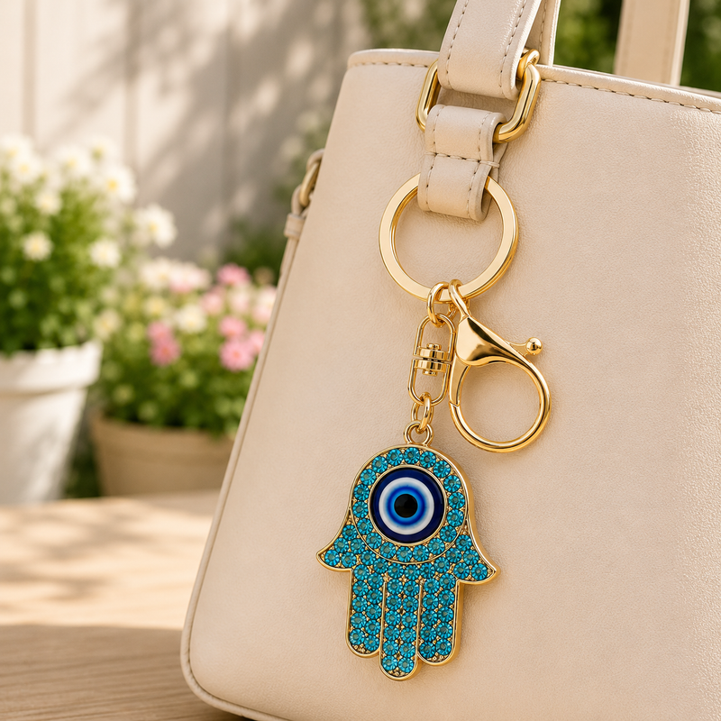 Fancy Steel Keychain