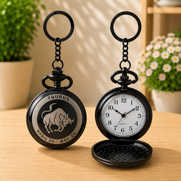 Taurus Time Piece Keychain