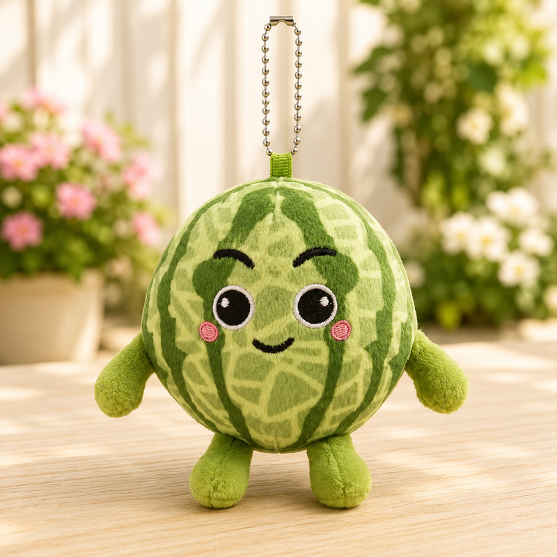 Vegetable Soft Toy Keychain