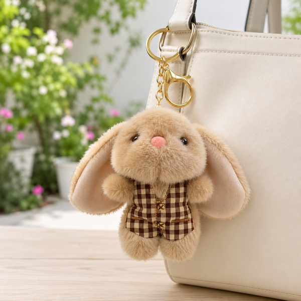 Rabit Soft Toy Keychain