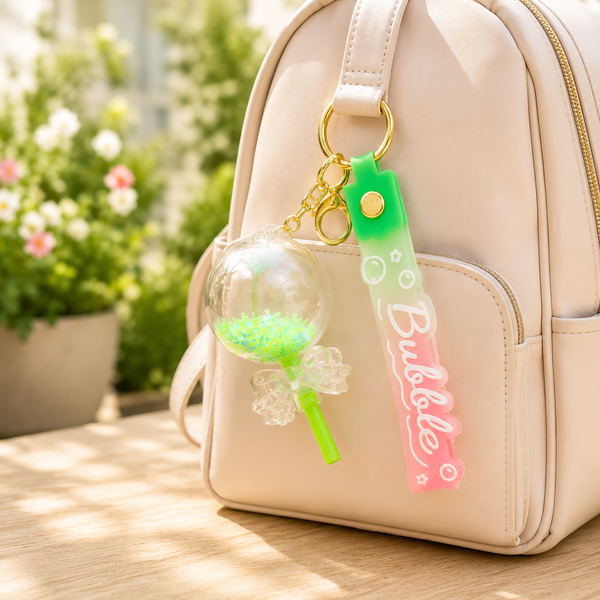 Water Lolipop Keychain