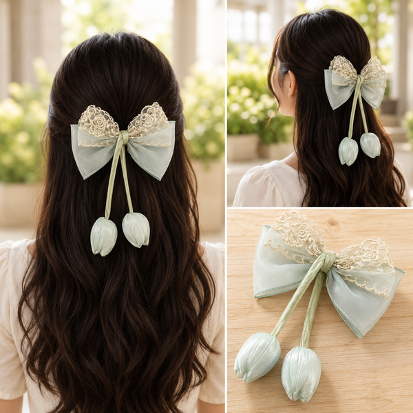 Korean Style Hair Bow