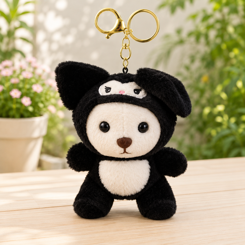 Teddy Soft Toy Keychain