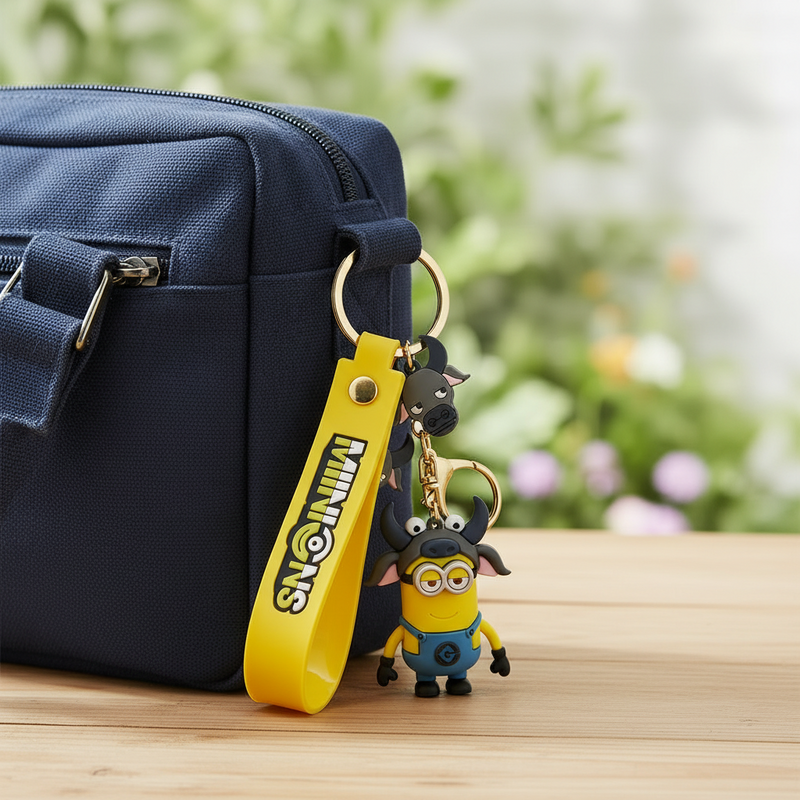 Minions Silicone Keychain
