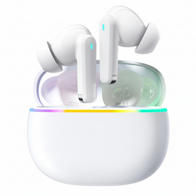 REMAX COLORFULL LIGHTS ANC+ENC EARBUDS LIGHTWEIGHT & PORTABLE