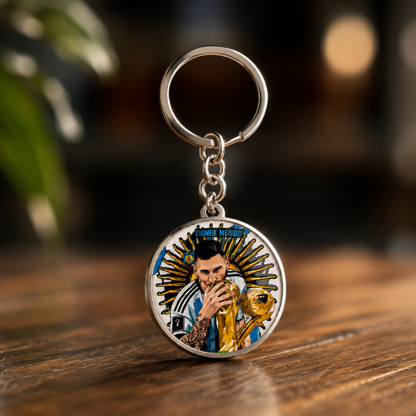 Messi Spinner Keychain