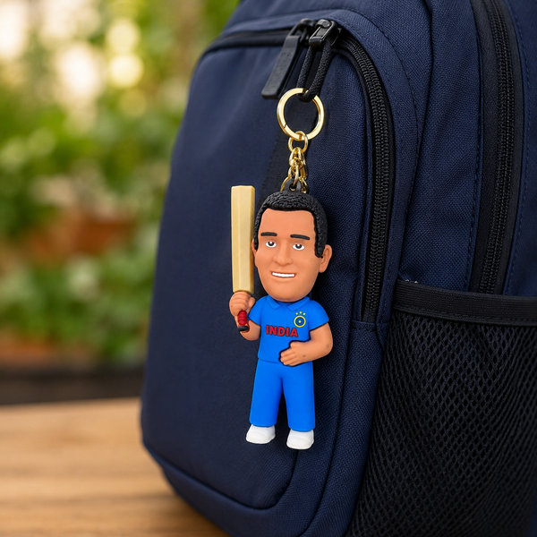 Dhoni Silicone Keychains