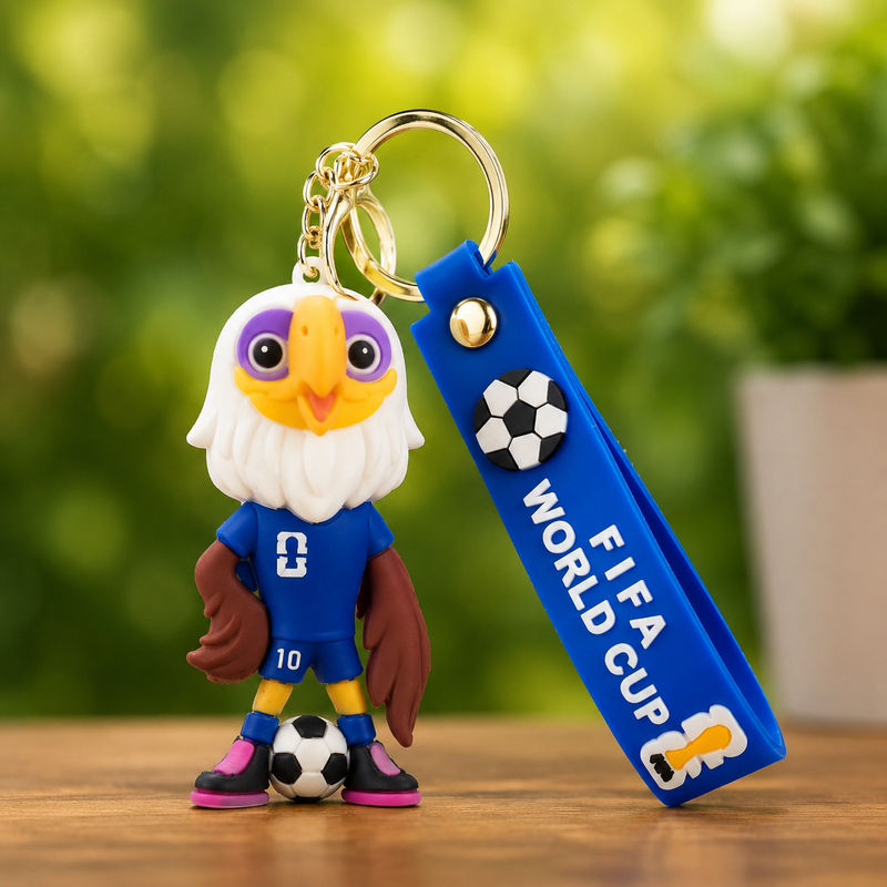Fifa World Cup Silicone Keychains