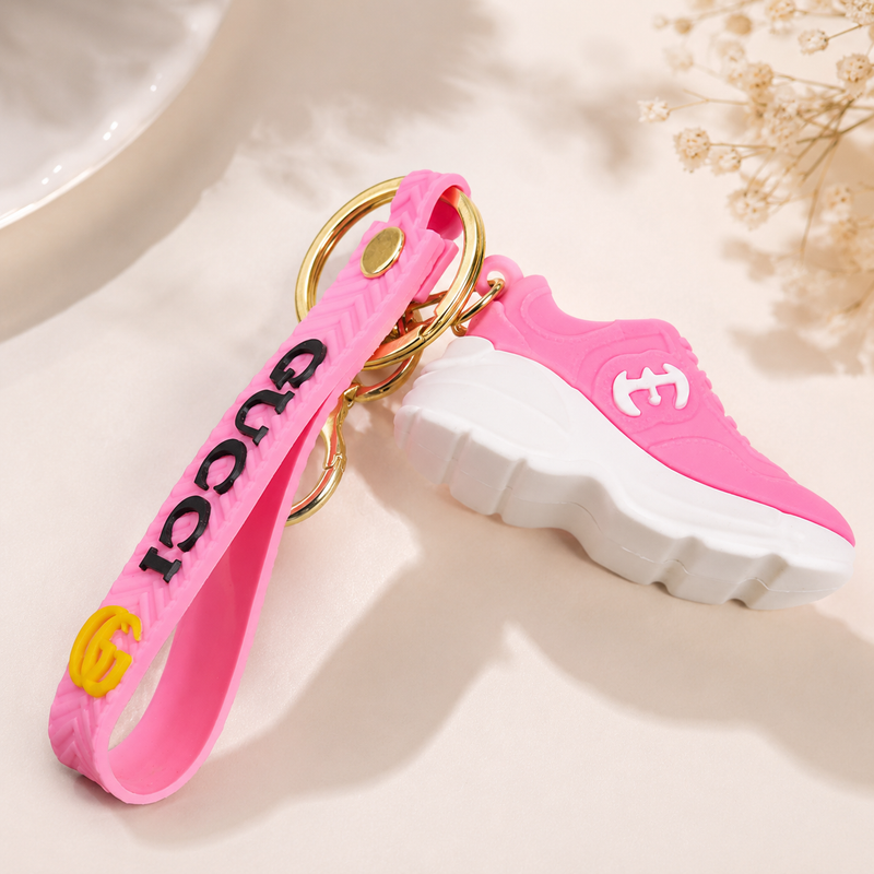 Gucci Shoe Silicone Keychain