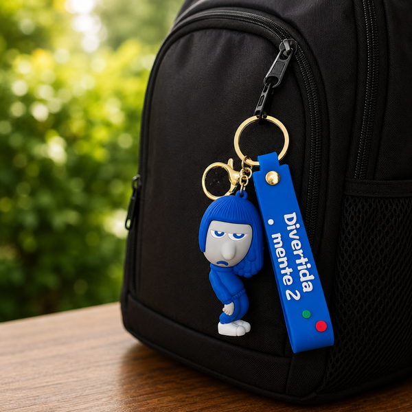 Inside Out Silicone Keychains