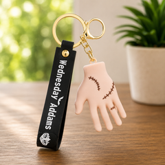 Wednesday Silicone Keychains
