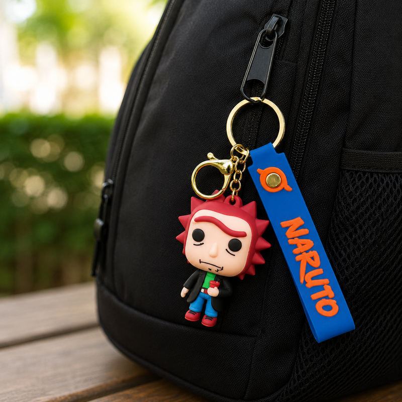 Naruto Silicone keychain