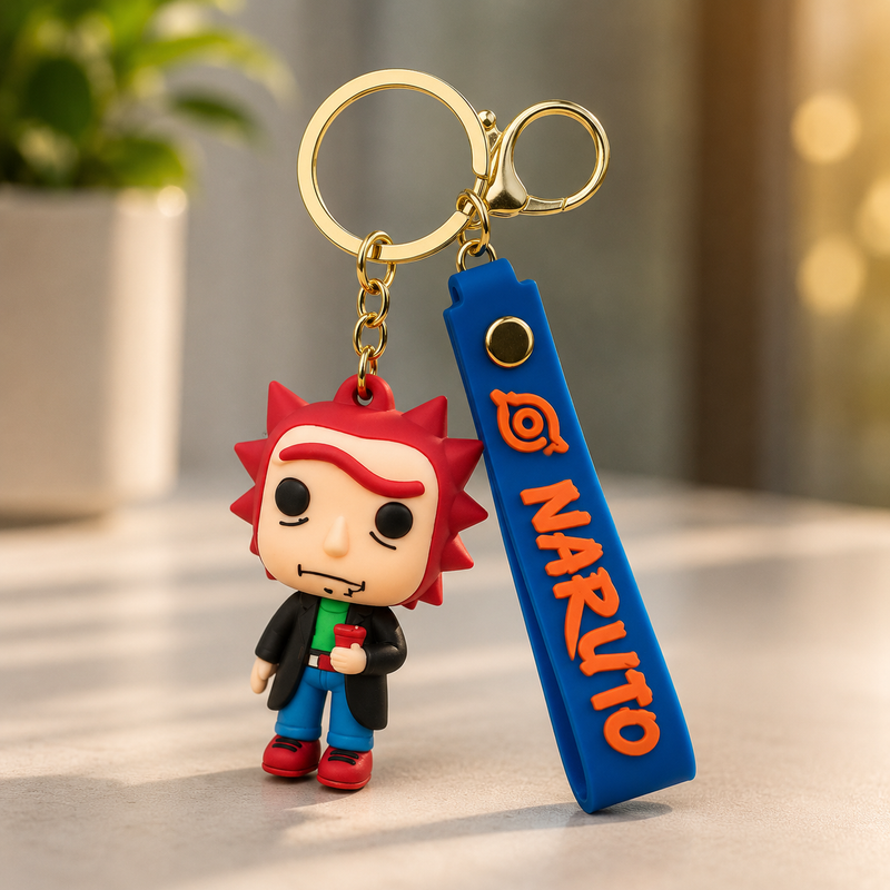 Naruto Silicone keychain