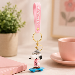 Snoopy Silicone Keychain