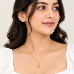 Butterfly Pendant Necklace