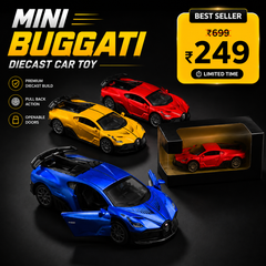 Mini Buggati Diecast Car Toy