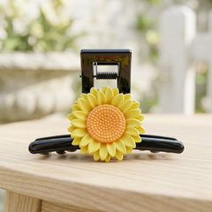 Sunflower Accent Hair Claw