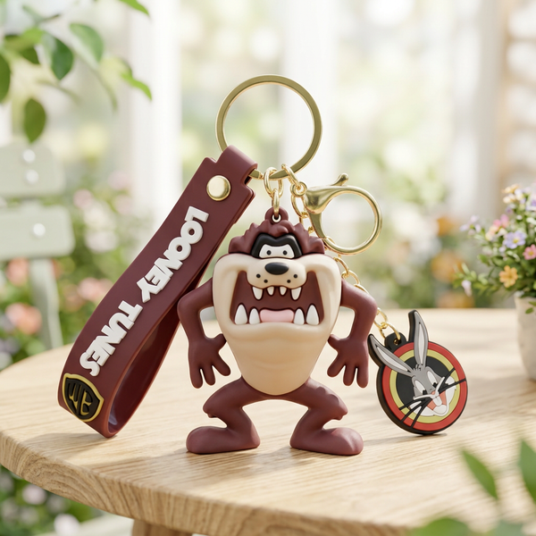 Looney Tunes Silicone Keychain