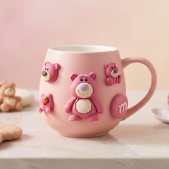 3D Cartoon Character Ceramic Mug