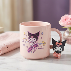 Disney Stitch ceramic mug with matching keychain