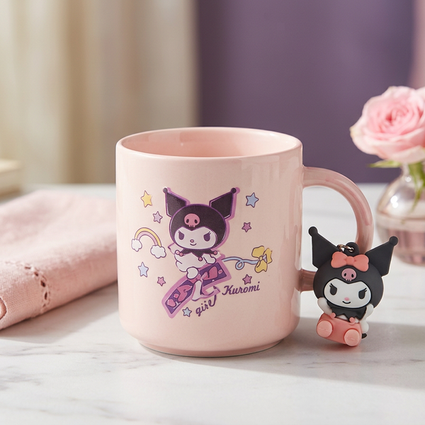 Disney Stitch ceramic mug with matching keychain