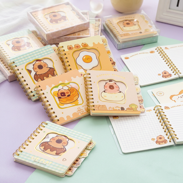 Cute Mini Spiral A6 Notebook
