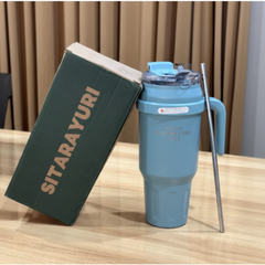 Sitarayuri Tumbler Vacuum Insulated Bottle, Stainless Steel Leakproof, Dishwasher Safe, Spillproof