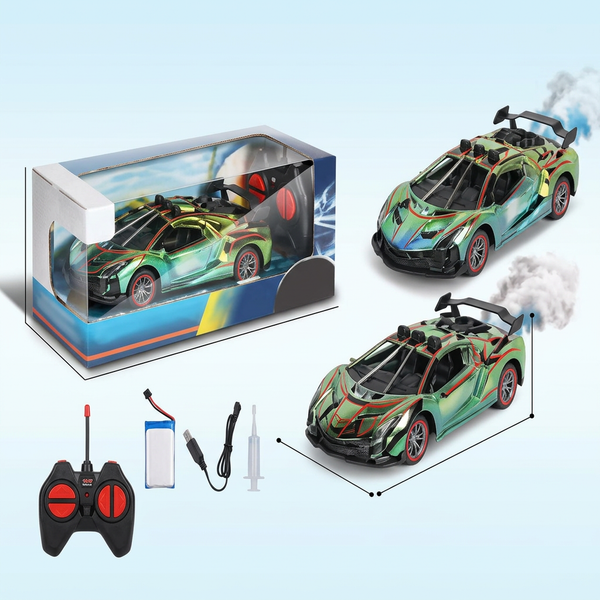 Car with Smoke in Metallic Colours Chargeable