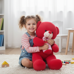 Giant Red Teddy Bear