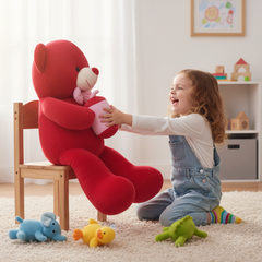 Giant Red Teddy Bear
