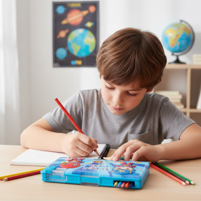 Squishy Spinner Pencil Box